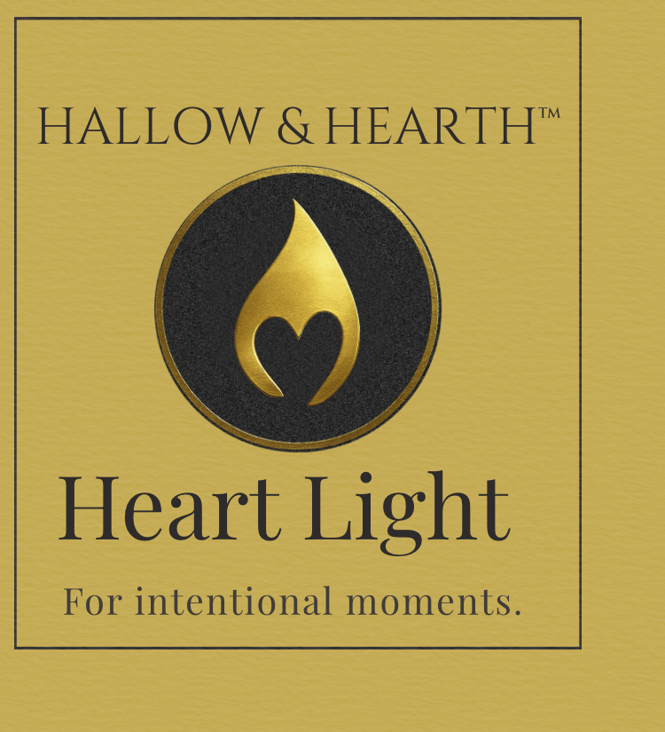Heart Light – White Tea Luxury Candle