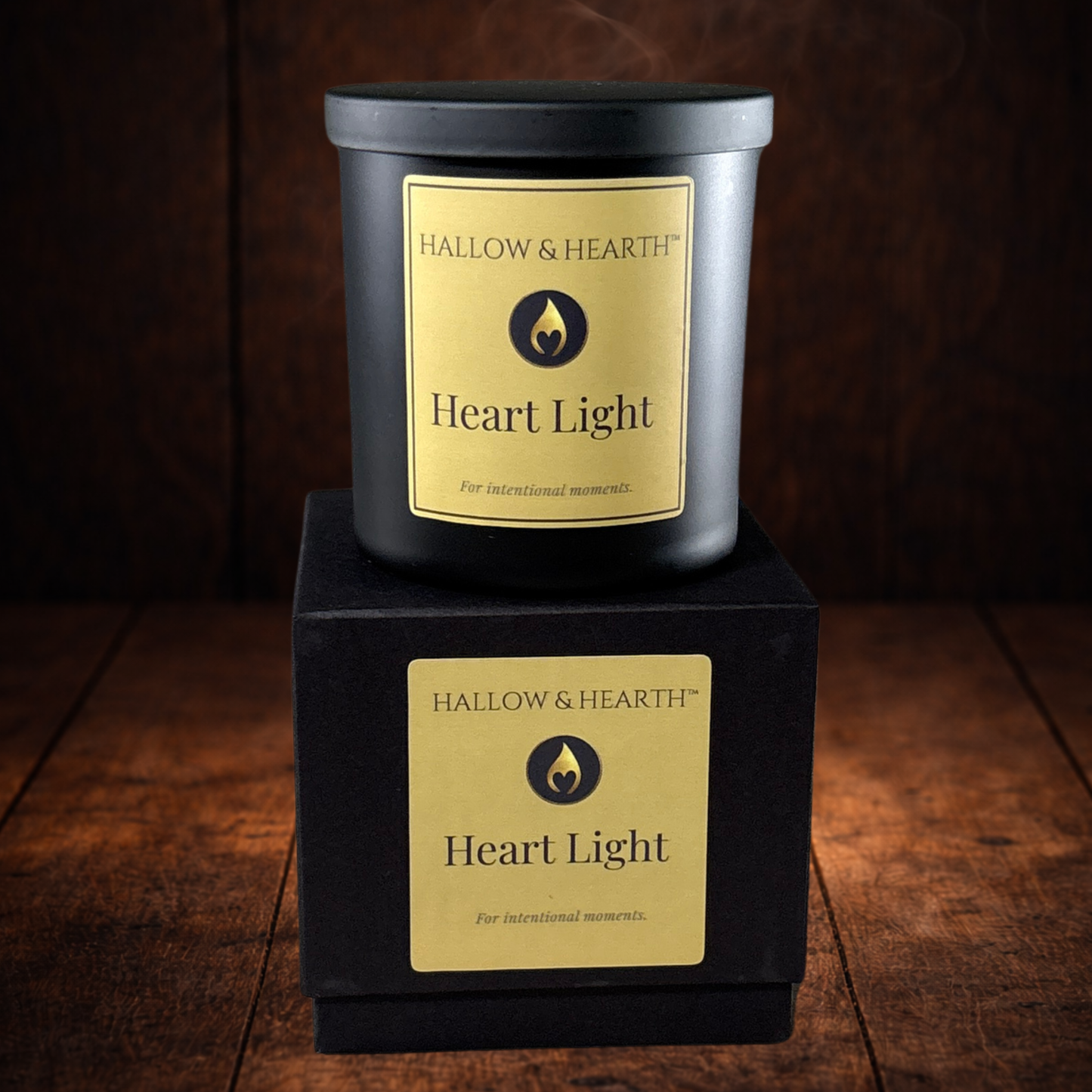 Heart Light – White Tea Luxury Candle